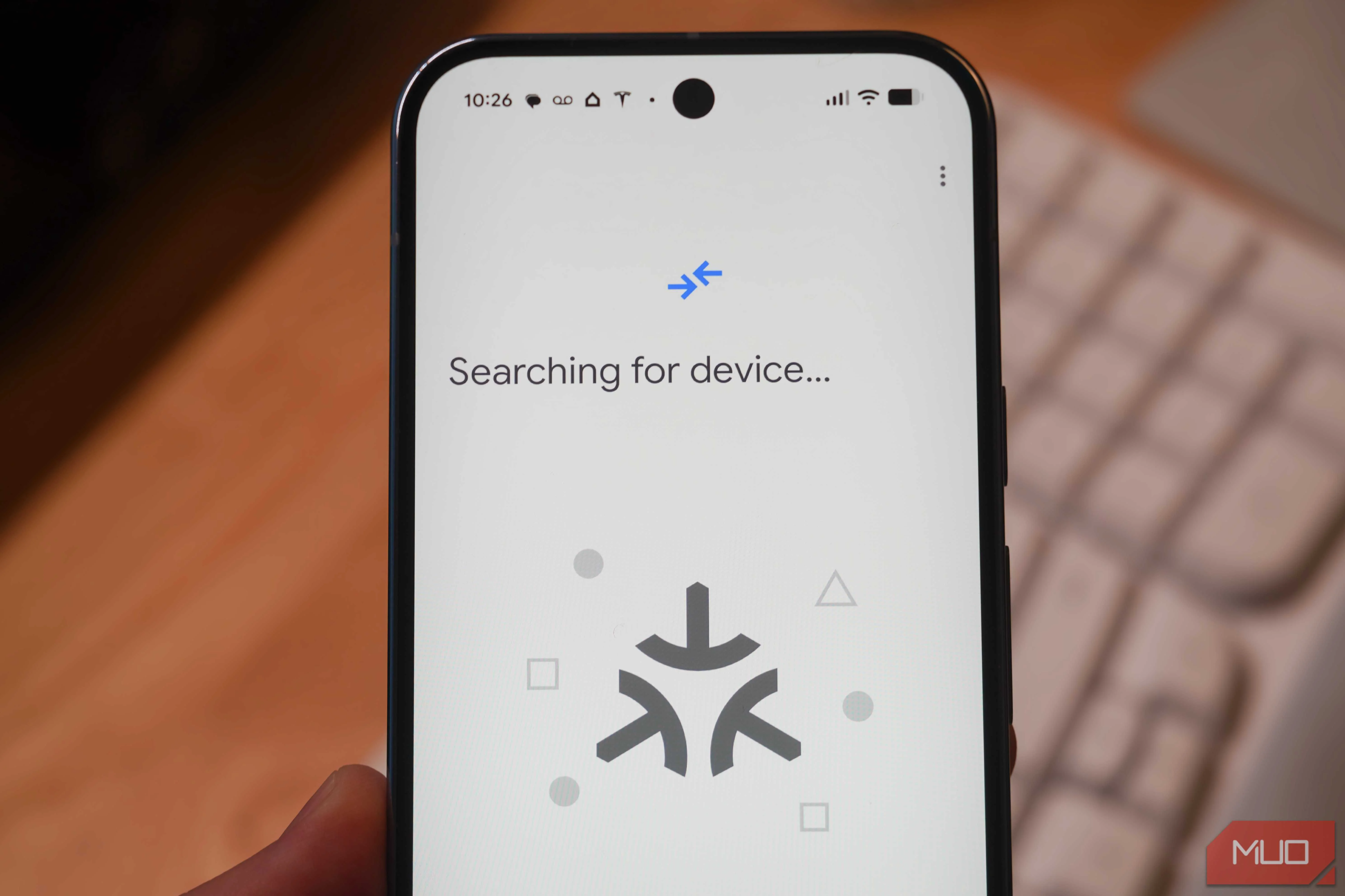 The Matter connection screen in the Google Home app.