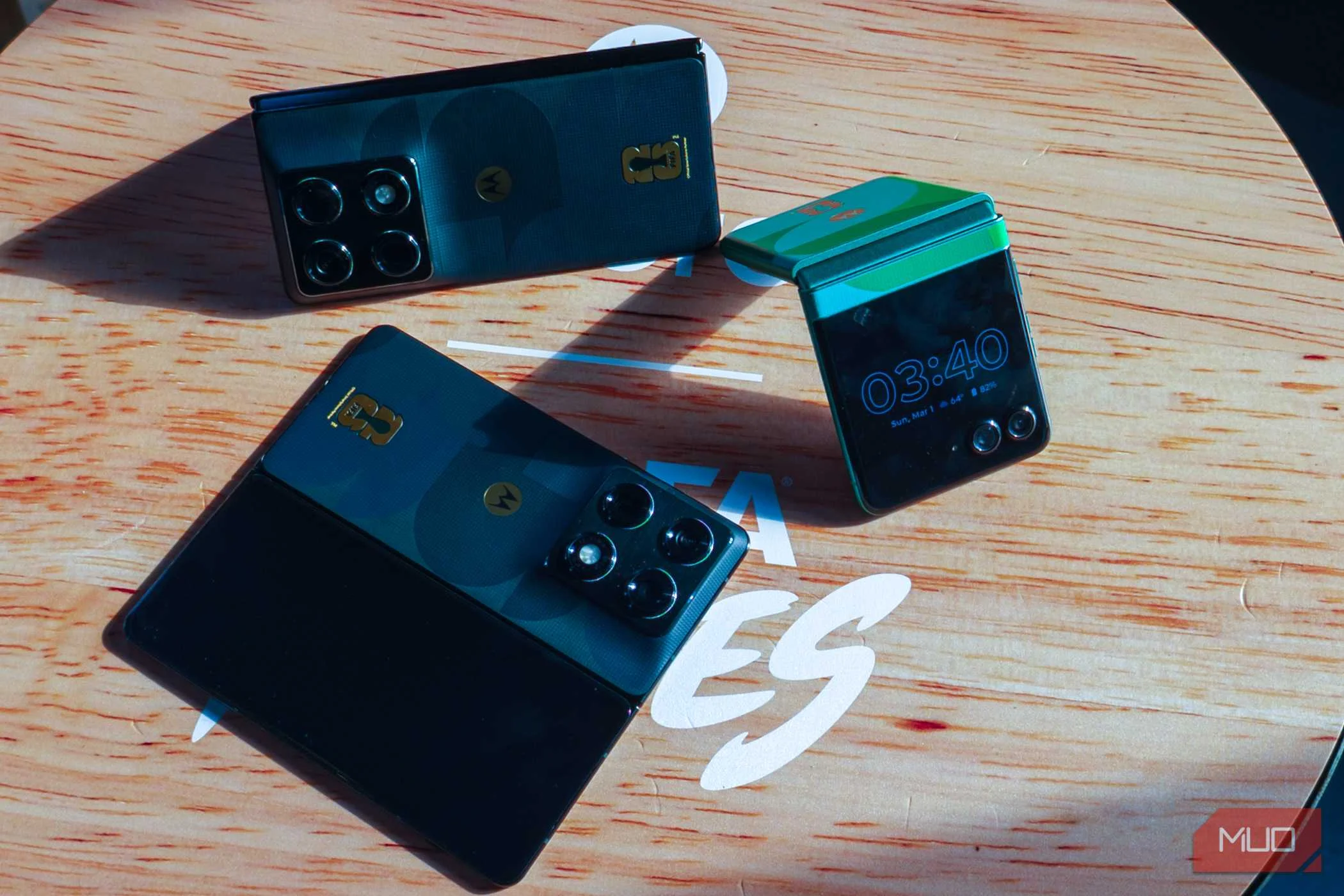 The Motorola Razr Fold and Moto Razr Ultra World Cup Editions