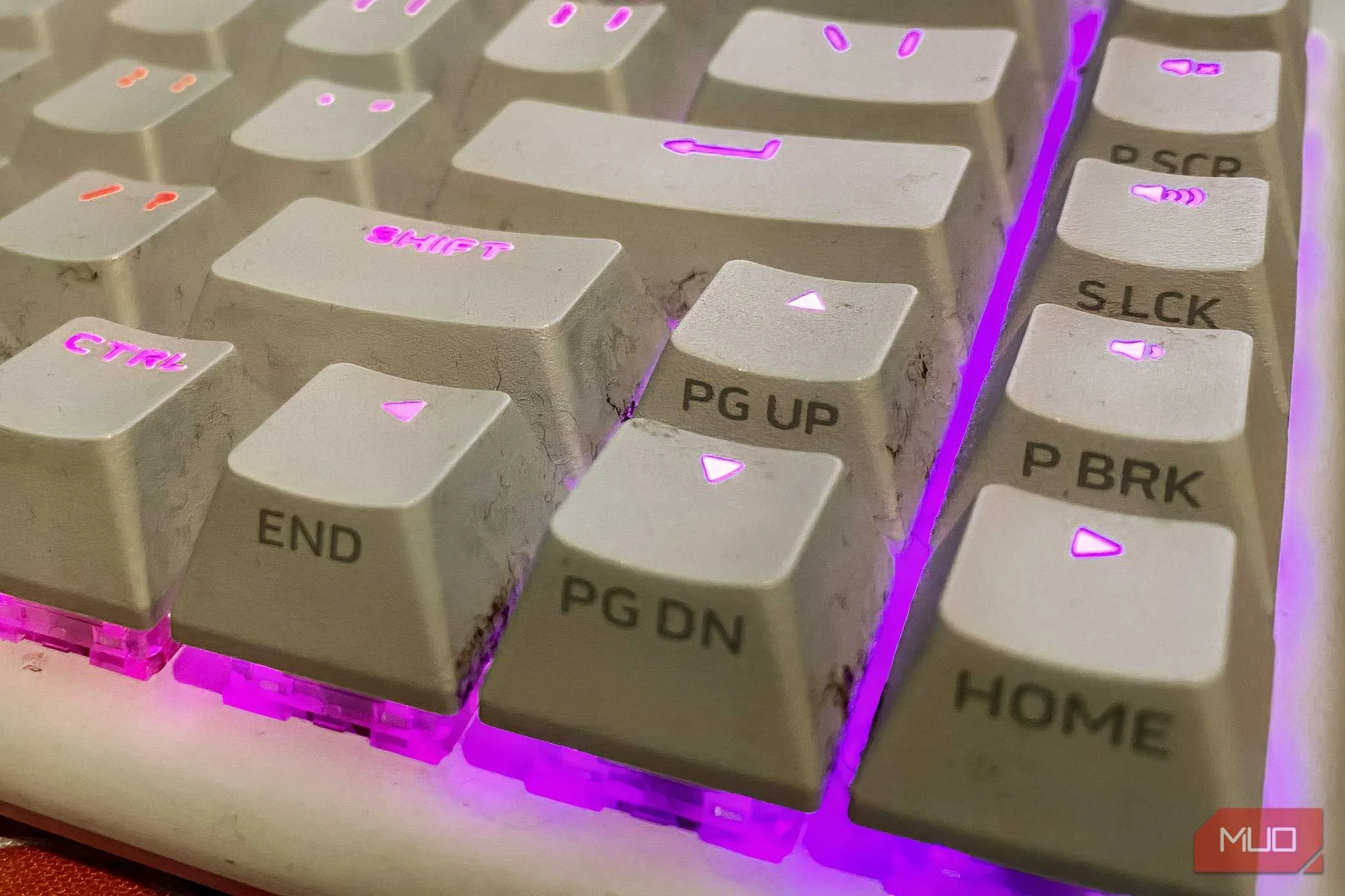 Alienware Pro mechanical keyboard dirty keys