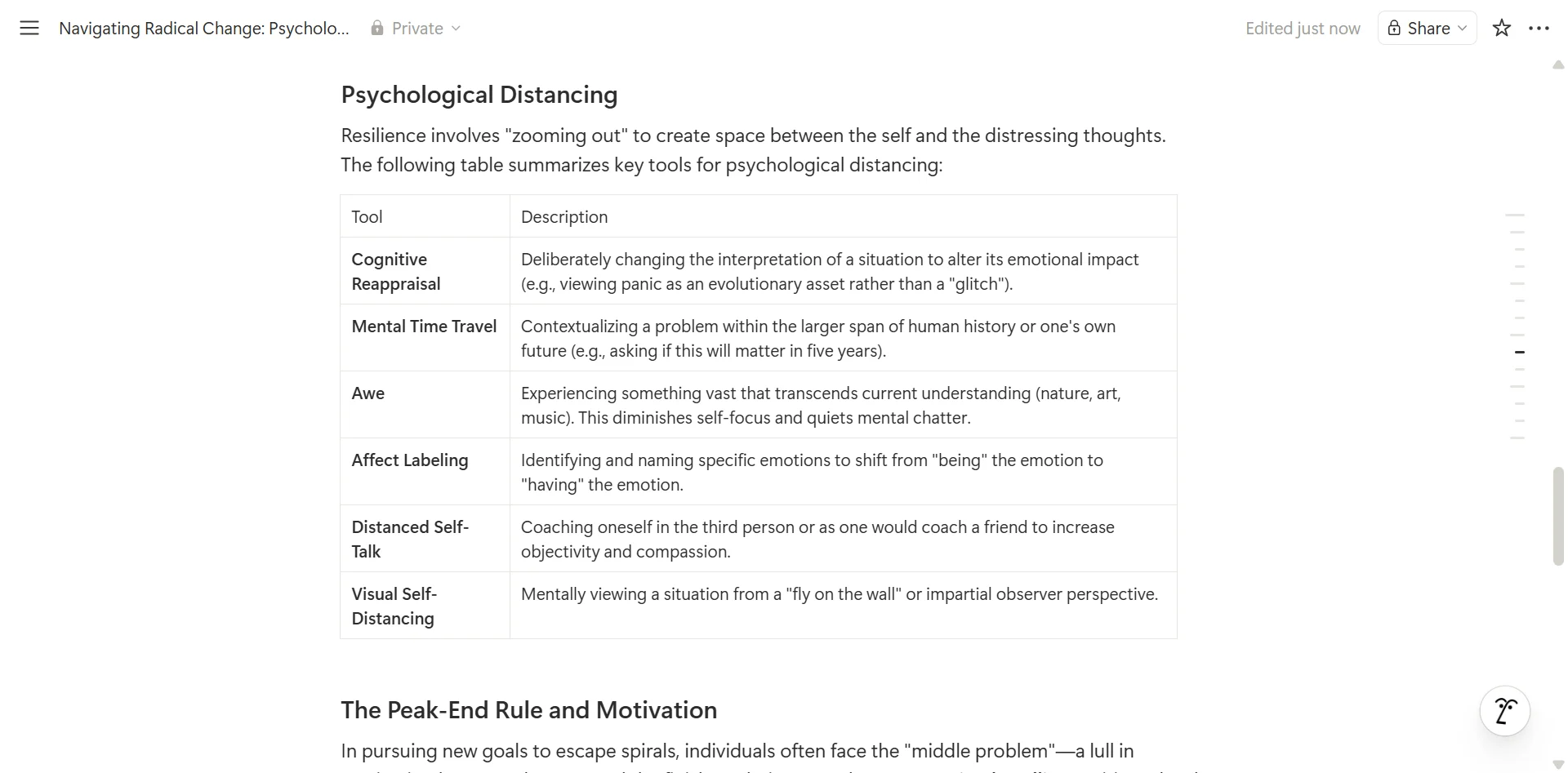 Markdown copied neatly from NotebookLM to Notion.